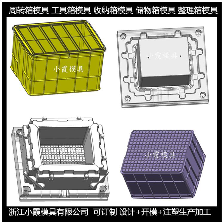 中国注塑模具公司 水果框子注塑模具	宠物箱注塑模具