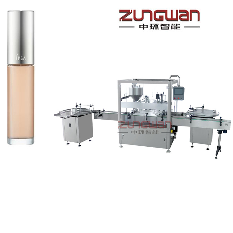 灌装旋盖生产线 卸妆液灌装机 应用广泛