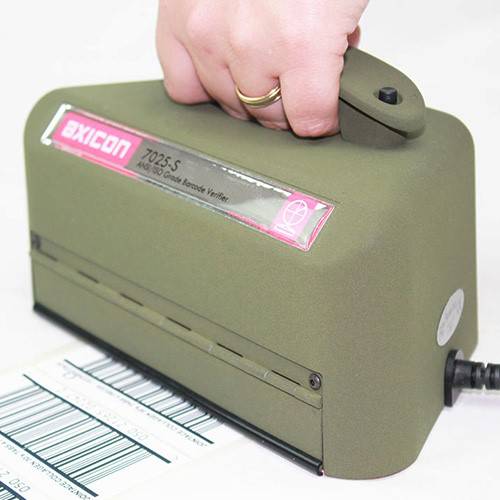 Axicon 7025-S 一维条码检测仪 高速条码打印校准设备
