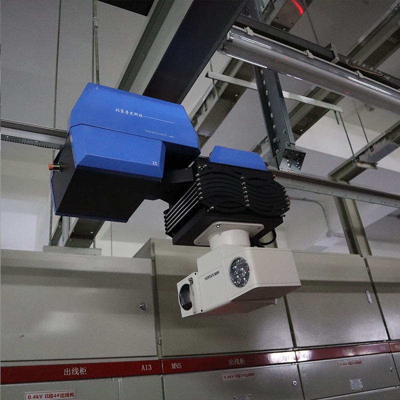 普龙挂轨机器人 变电站智能巡检 自动化工作 移动监控设备
