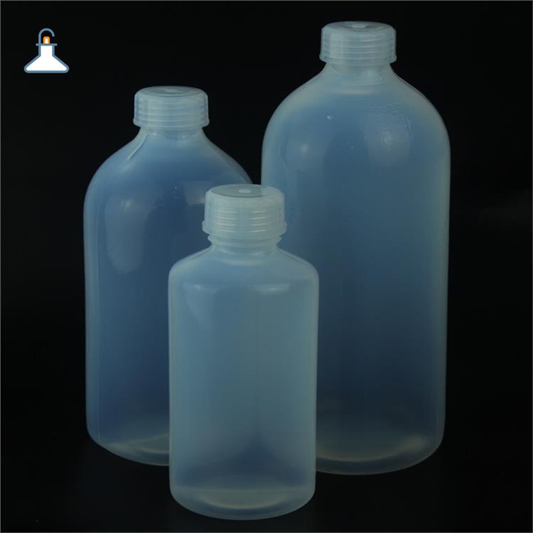 新材料行业四氟瓶无污染 耐强酸碱PFA塑料瓶密封性好 金属元素值低
