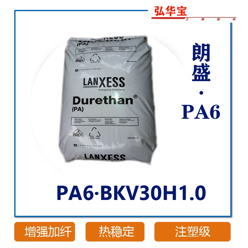 朗盛PA6 BKV30H1.0 热稳定 加纤30% 玻纤增强尼龙原料