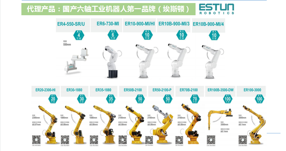 ESTUN埃斯顿国产机器人工业机器人全系列