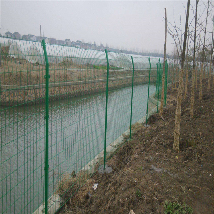 恺嵘 铁路框网护栏 双边丝护栏网防护栏 公路铁丝框架