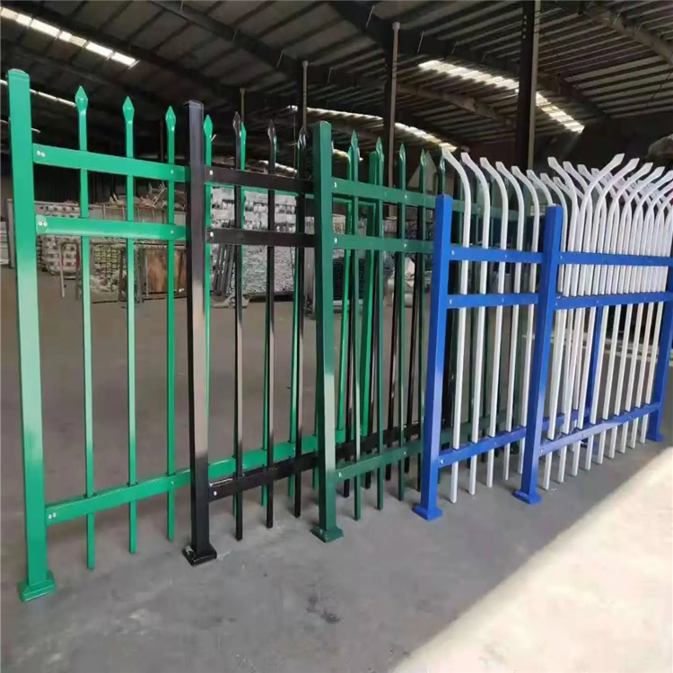 恺嵘 山东锌钢围墙护栏 济南锌钢围栏社区项目