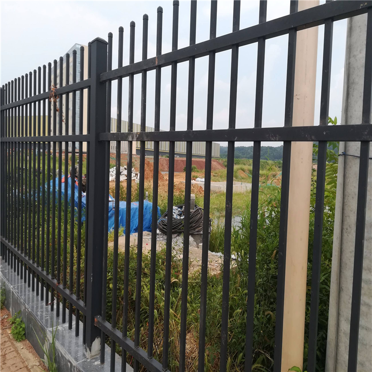 恺嵘 围墙护栏 组装锌钢栏杆 铁艺围栏 小区庭院别墅学校院墙铁栅栏
