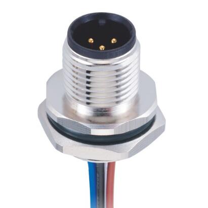 科迎法电气 M12圆形插座|传感器M12圆形接插件