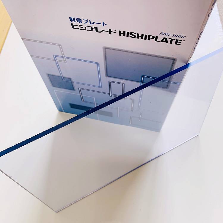 日本三菱 透明防静电 PVC板 SEP300 可折弯处理 工业用板