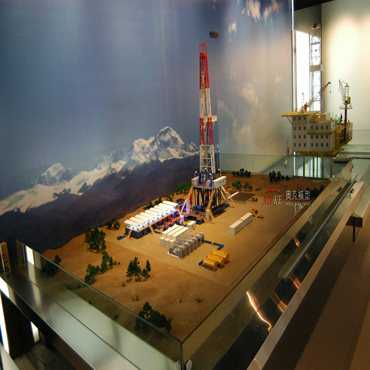 北京宝石钻机模型销售-河北地层模型出售-奥克模型技术