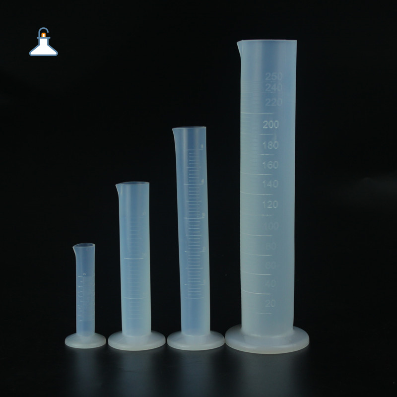 生物医药研发专用PFA量筒透明聚四氟乙烯量筒塑料量筒大规格2L