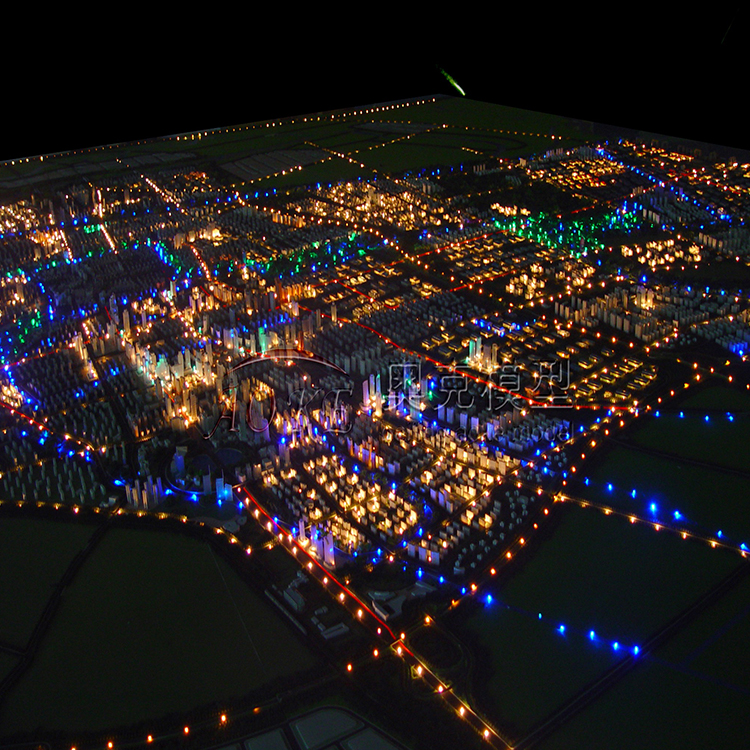 扬州市总体规划模型-如皋市整体规划模型-奥克模型技术