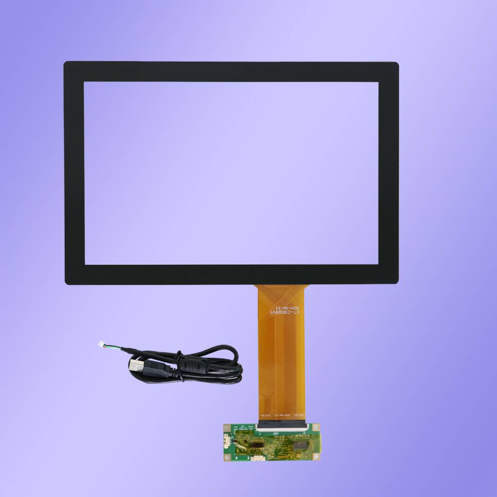 10.1寸电容屏-云上电子来样来图定制小尺寸电容屏