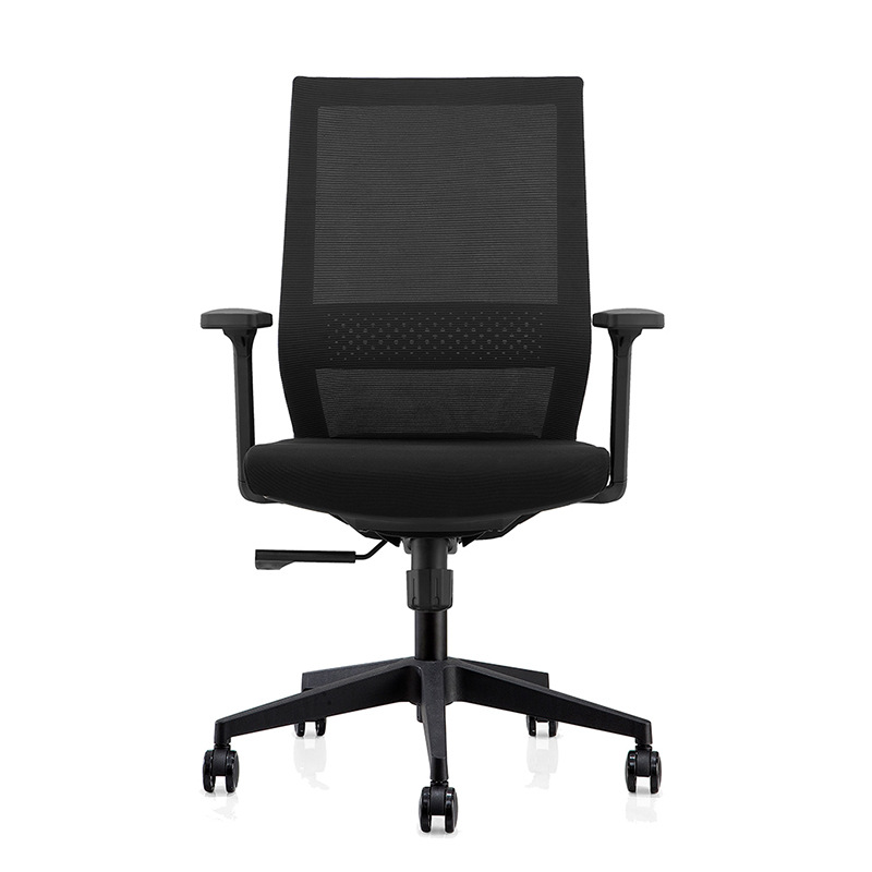 黑布办公椅家用办公室电脑椅人体工学转椅升降会议椅SY-240B-WB