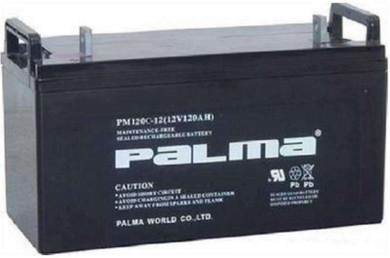 八马蓄电池PM12V120AH规格12-120见图