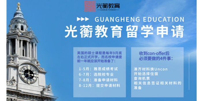 g5大学英国留学需要准备什么 杭州光蘅教育供应