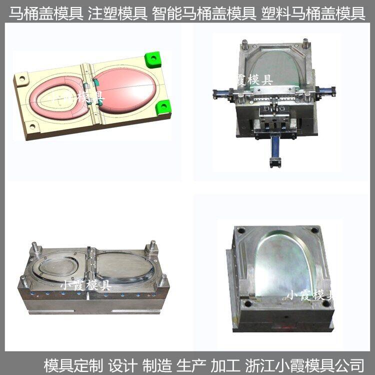 中国注塑模具 全自动马桶盖塑胶模具	马桶盖塑胶模具