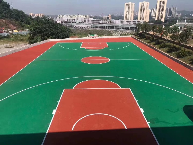 正欧地坪篮球场,鄂州丙烯酸篮球场