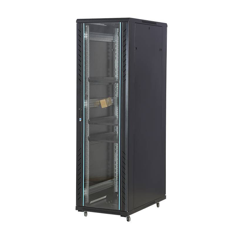 42U19英寸标准尺寸华安机柜H1-6042机箱机房服务器监控电脑交换机