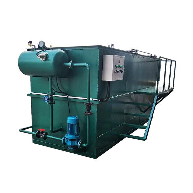 陕西生活洗涤废水处理设备厂家 溶气气浮机 操作管理方便