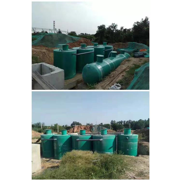 陕西智能一体化泵站厂家 玻璃钢小区污水净化槽