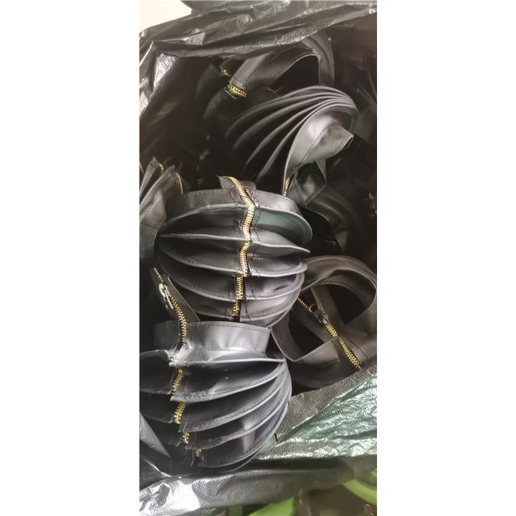 缝制式油缸防尘罩-呼和浩特拉链式油缸防护罩出售-伸缩式拉链护罩形式
