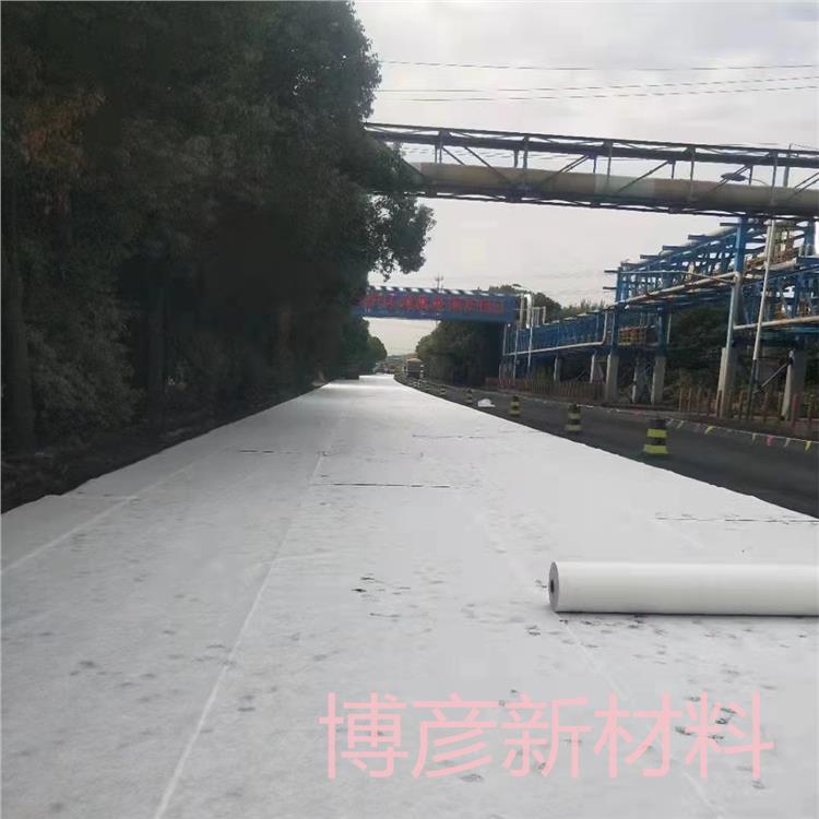 扬州高性能聚酯纤维布 路面高性能聚酯布 博彦新材料