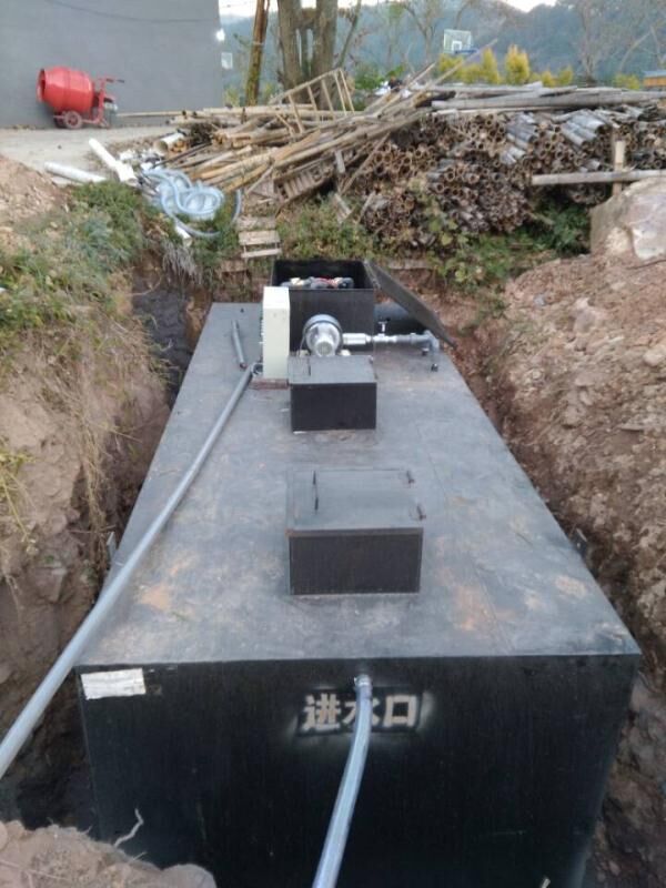 四川成都地埋式污水处理设备 应用范围 特点 优势
