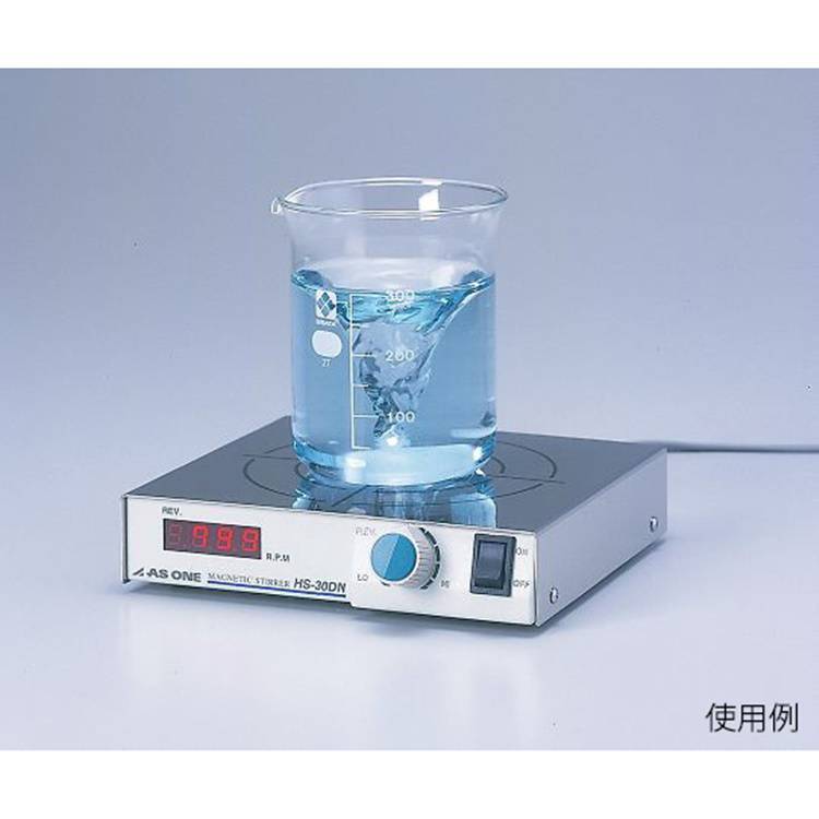 磁力搅拌器HS-30DN可以通过旋钮类型进行控制，可以直观地设定