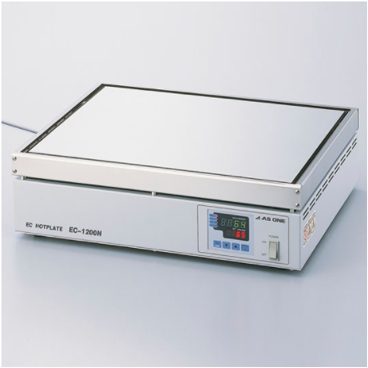 程序性加热板EC-1200NP可存储4种16步以内程序的程序控制方式