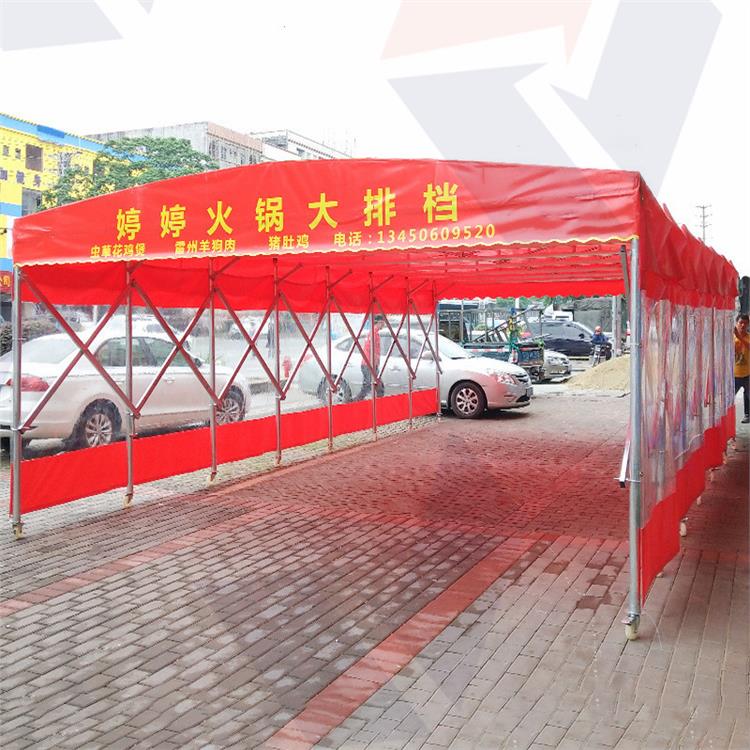 深圳工地折叠雨棚厂家 可根据需求定制
