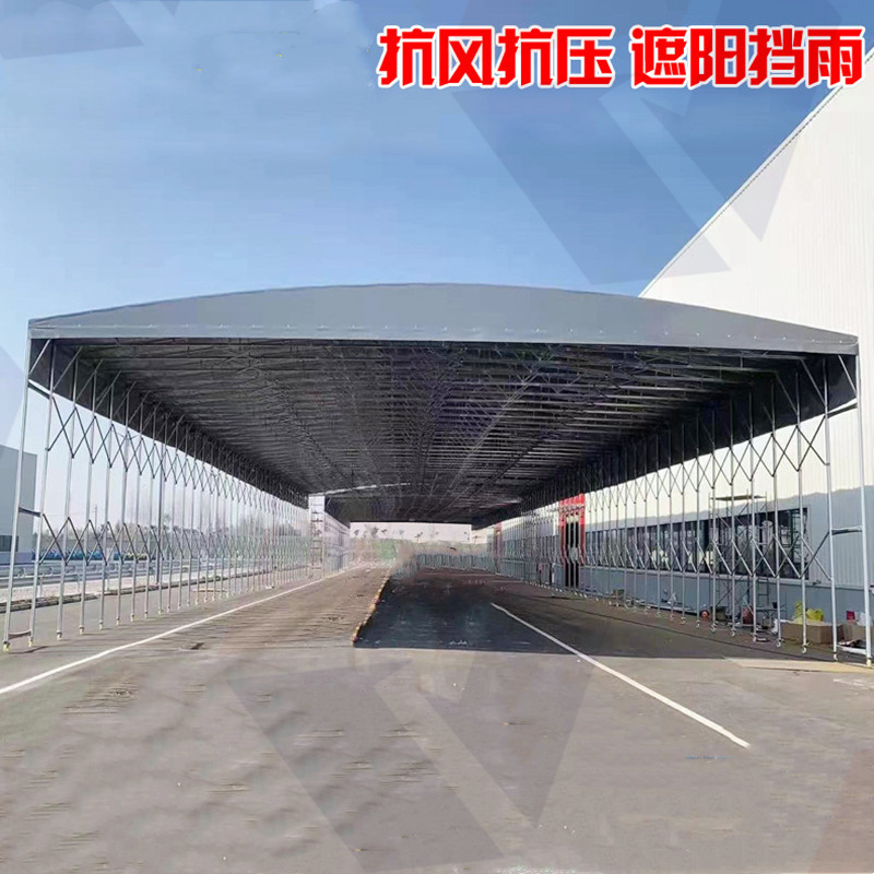 广州海珠轨道电动雨棚厂家
