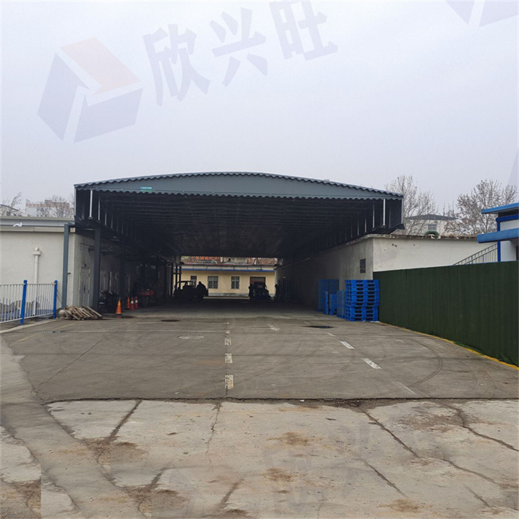广州越秀篮球场电动雨棚生产厂家