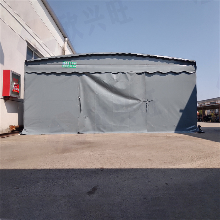 深圳大号型推拉雨棚厂家 三轮车推拉雨棚 注钢结构设计 加工 定制服务
