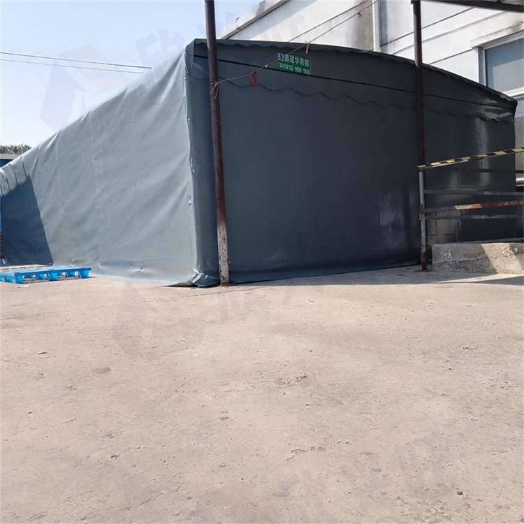 深圳大号型推拉雨棚厂家 三轮车推拉雨棚 注钢结构设计 加工 定制服务
