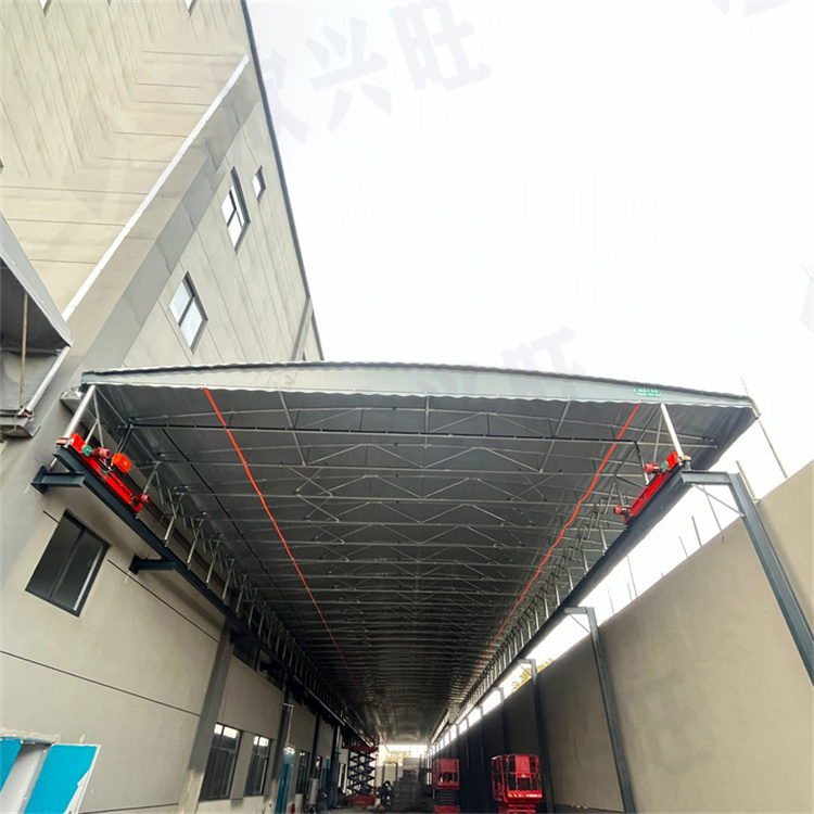 广州定制推拉防雨棚 推拉玻璃雨棚