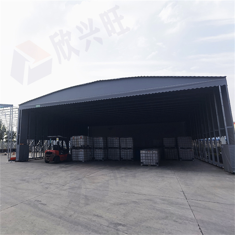 深圳移动雨棚厂家 测量安装 移动式雨棚