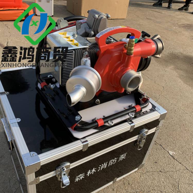 背负式汽油森林泵 卧式森林消防泵 三级离心泵 手推式远距离水泵