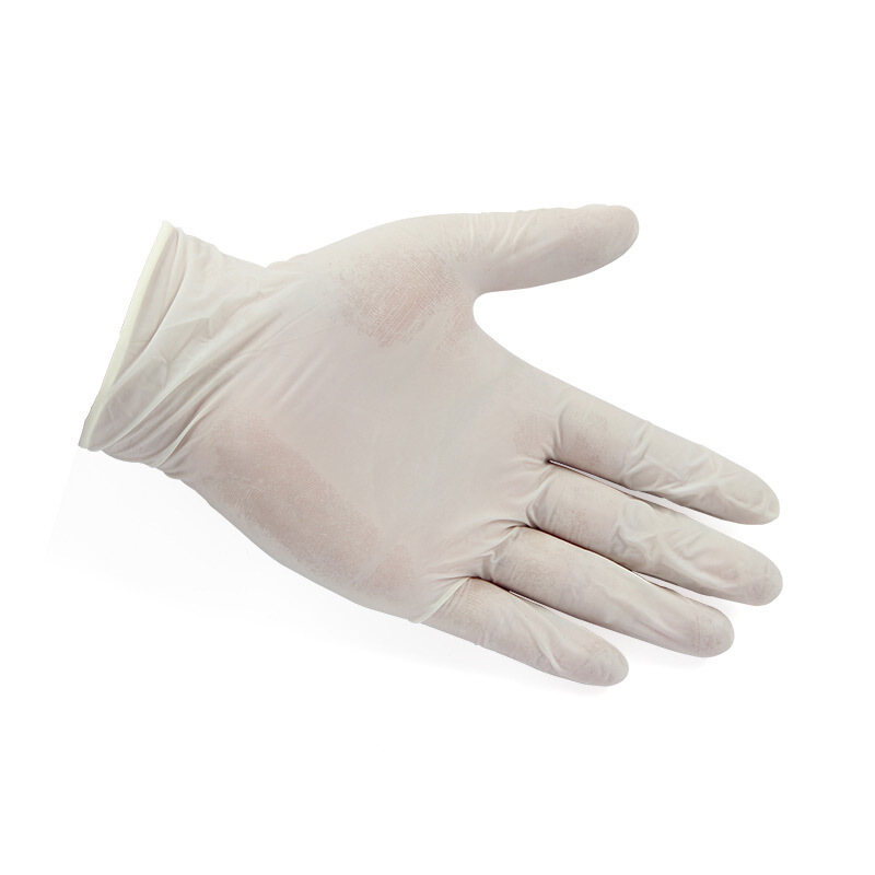 桂林代尔塔201372 V1310一次性带粉乳胶手套