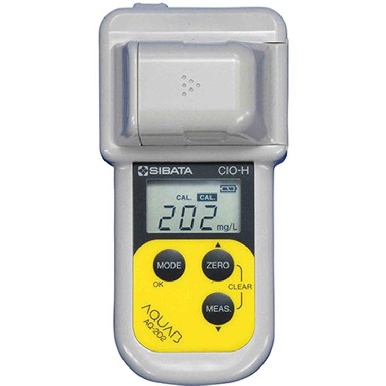 残留塩素AQ-202可以测定用于食材和器具的杀菌水的有效氯浓度