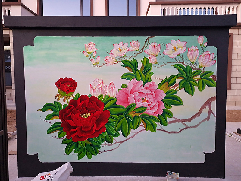 北京昌平上门手绘 墙绘涂鸦 壁画墙绘美院