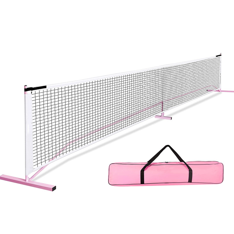 亚马逊欧美便携式匹克球网可拆卸匹克球练习网