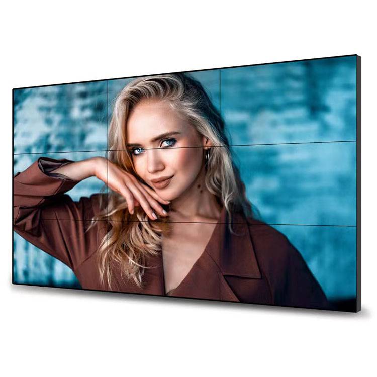 46/55寸高清拼接屏 液晶显示大屏 LCD电视墙 窄边监控视频显示器
