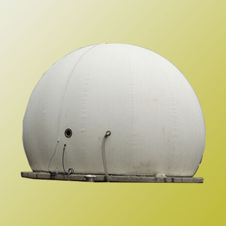 干式柔性独立储气柜 球形落地式缓存装置 沼气工程双膜气柜