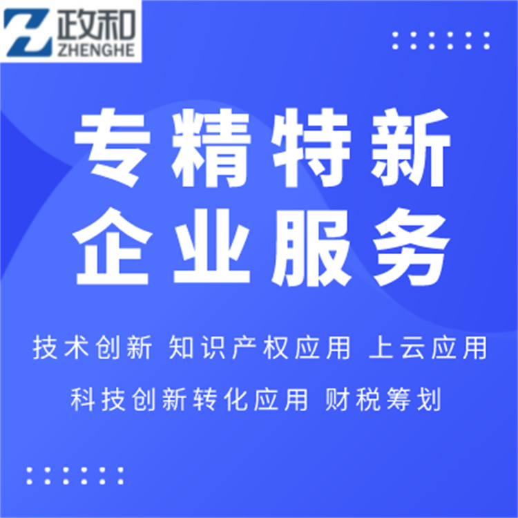 山东省级专精特新中小企业申报评审指标