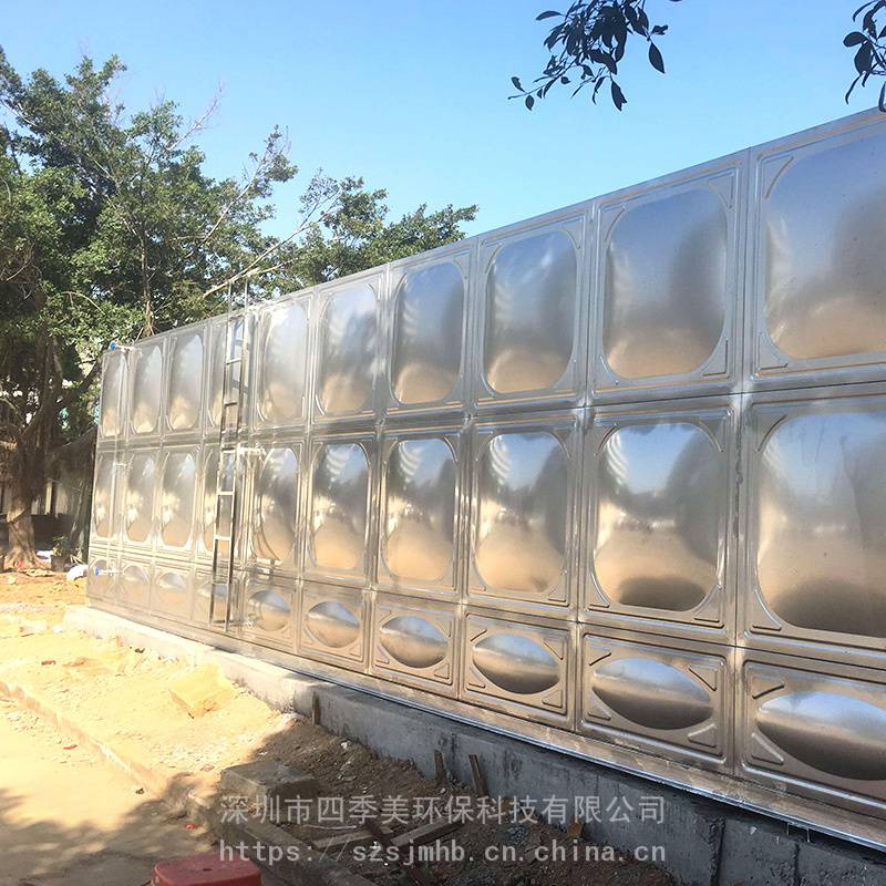 【深圳不锈钢消防水箱】大型消防水箱 组合水箱板材 定制标准