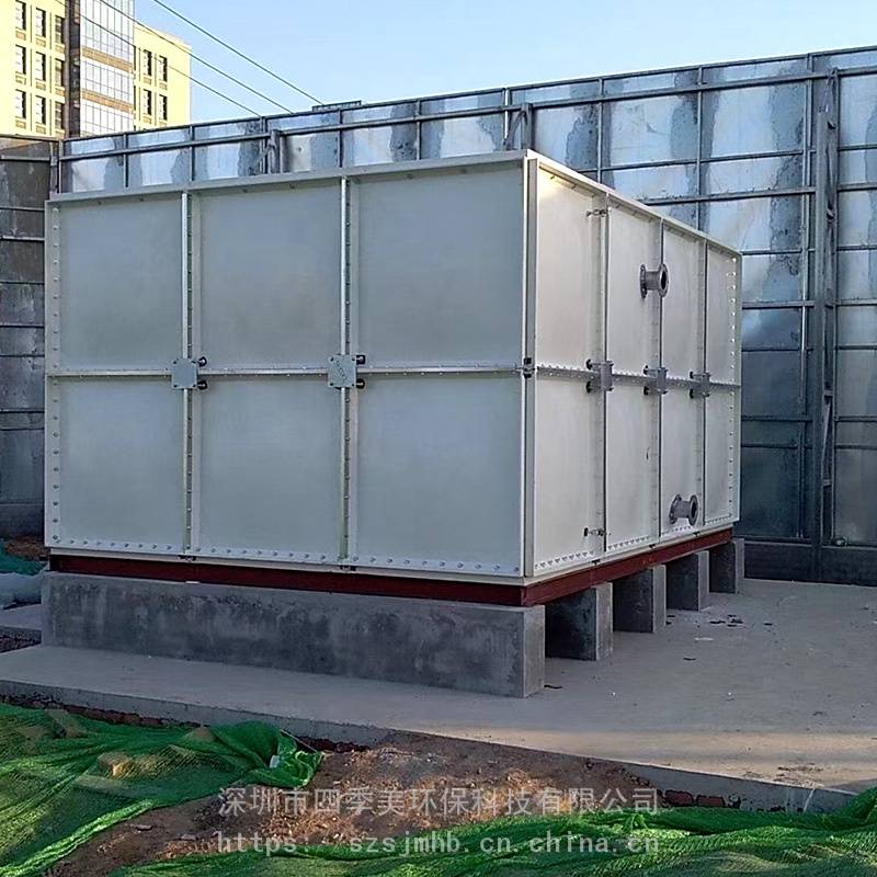 深圳成品大型蓄水池，供应屋顶消防水池/消防水箱制作安装