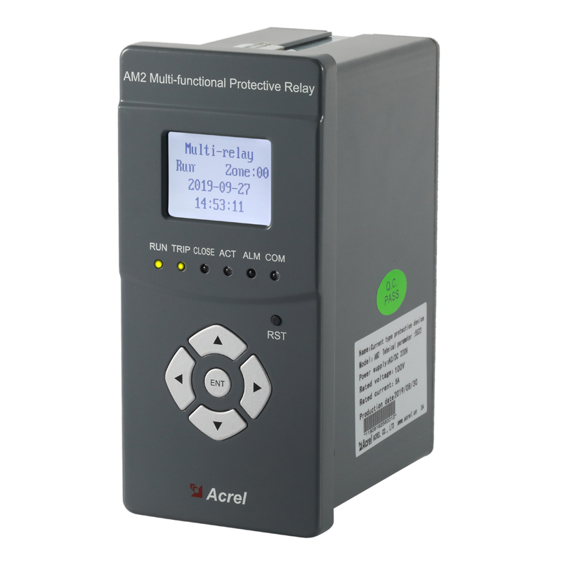 安科瑞AM2SE-V柜式微机综合保护装置三段式过流保护