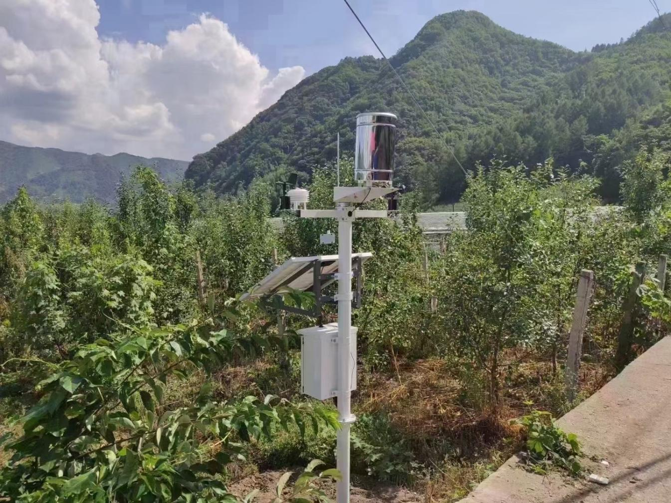 农业小型气象站土壤墒情在线监测系统 多功能气象站雨量实时监测站