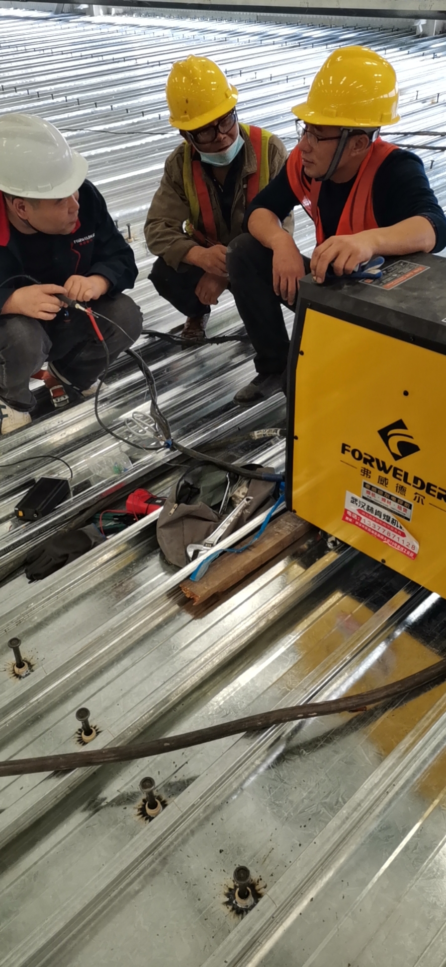 武汉拉弧螺柱焊机出租 栓钉焊接工程承接