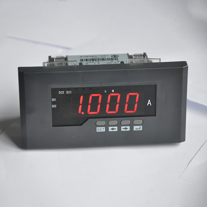 高低压配电用PA195I-4K1单相智能数字显示交流电流电力监测仪面板